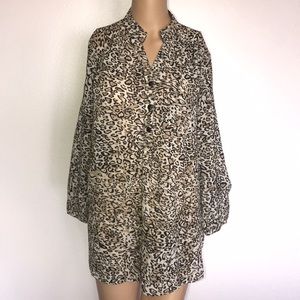 Cheetah print top